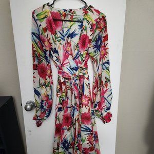 Miranda and Moca Floral Dress